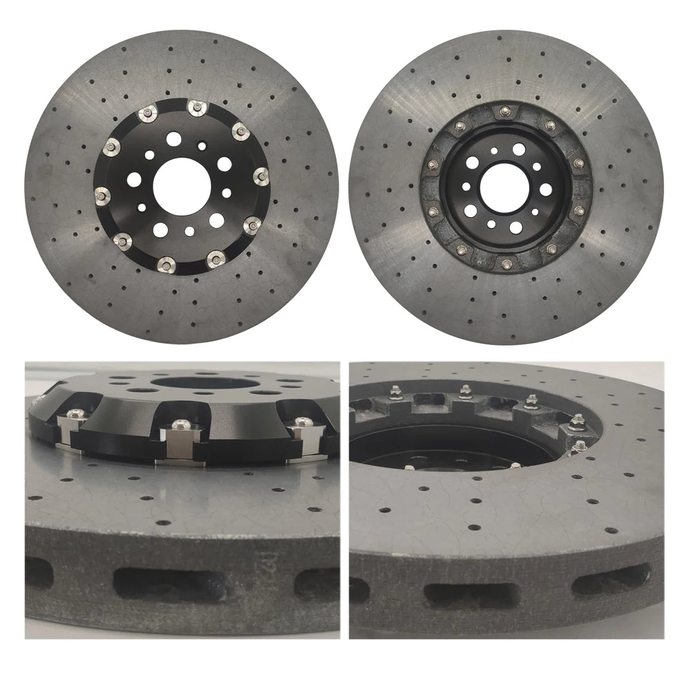 Upgraded versionNew Stock Arrival CCB Rotors Front and Rear Ceramic Brake Rotors for Mclaren GTR R35 Carbon Disk and Pads