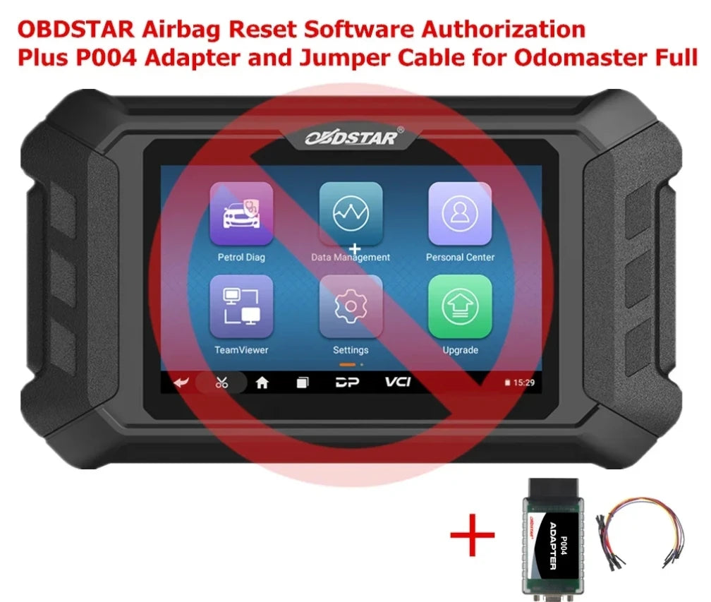 OBDSTAR ODOMASTER Odo Adjustment Cluster Calibration/OBDII and Special Functions Cover More Vehicles Models Get Free FCA Adapter