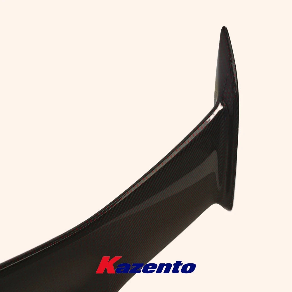 For Honda Type R FL5 2022+ MD Style Hon Red Carbon Fiber Rear Trunk Spoiler Wing