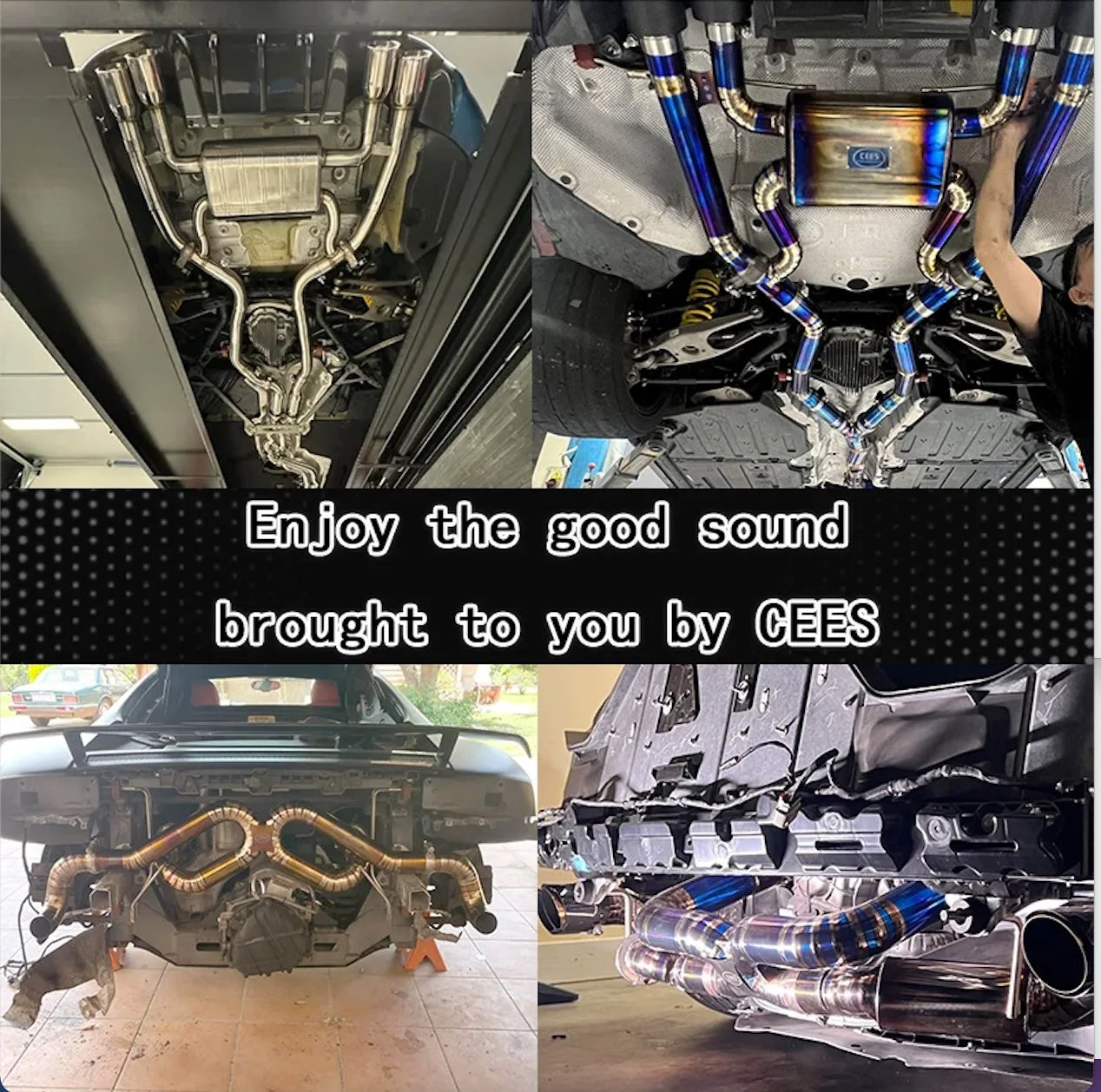 High Performance CEES Valved Catback Exhaust System for Honda CIVIC Type R/Type - R 2.0T (2017 - 2023)