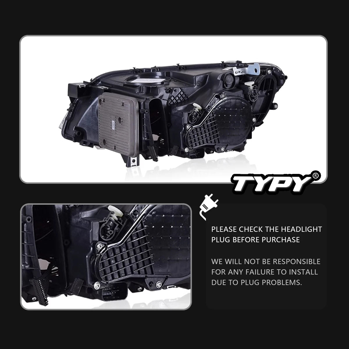 Car Headlights For BMW 7 Series F01 F02 2009-2014 LED Car Lamps Daytime Running Lights Dynamic Turn Signals Car Accessories