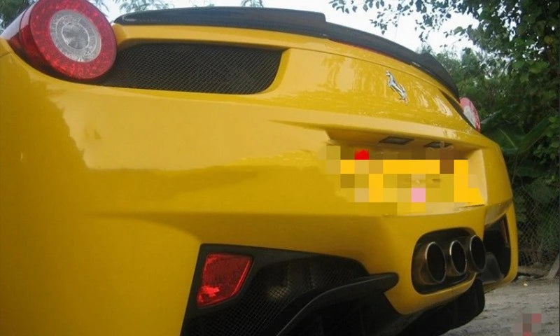 Suitable for 11-16 Old Ferrari 458 Carbon Fiber Tail Small Pressure Tail Modified Spoiler Fixed Wind Wing Exterior