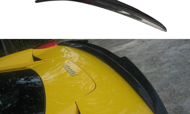Suitable for 11-16 Old Ferrari 458 Carbon Fiber Tail Small Pressure Tail Modified Spoiler Fixed Wind Wing Exterior