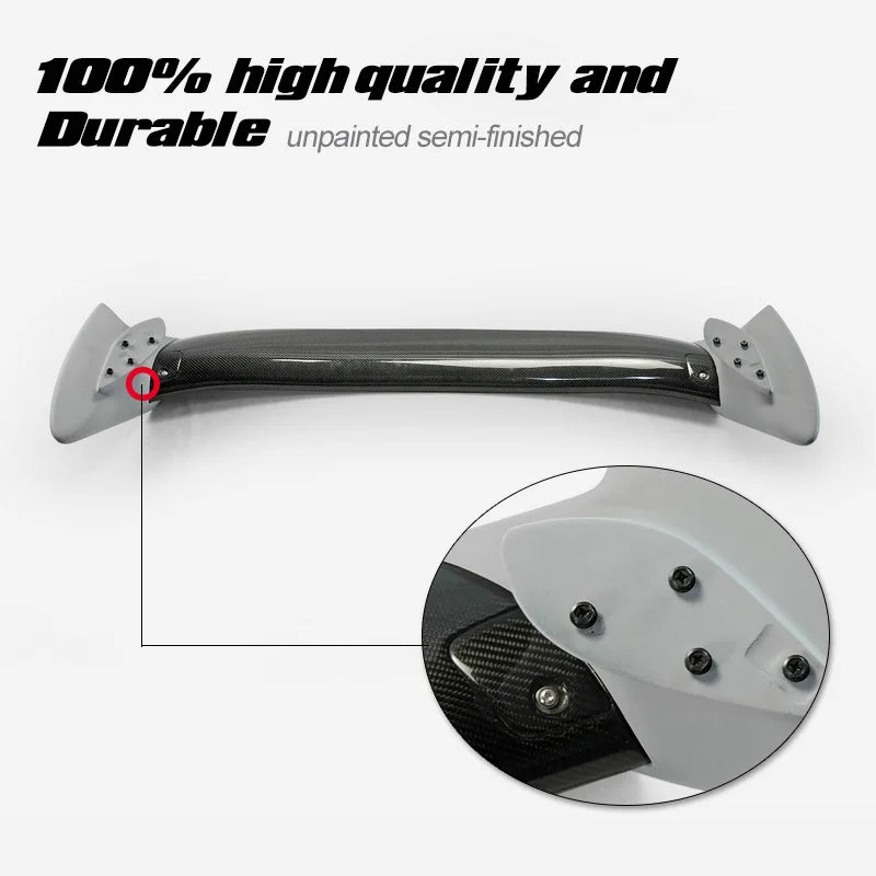 Suitable For Toyota Prius ZVW50 Series Carbon Fiber Modification GT Rear Spoiler Fixed Wind Wing Installation