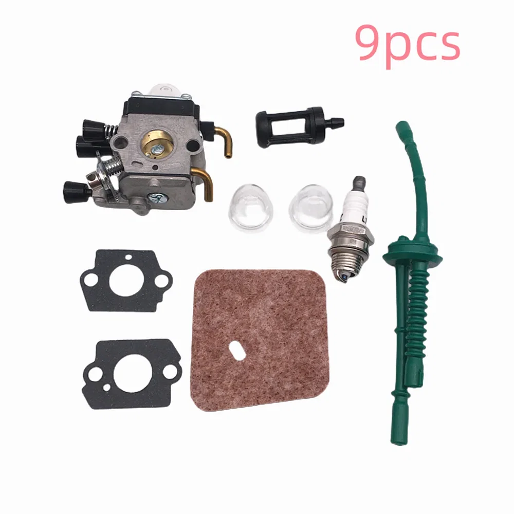 Color: Blue - Carburetor Trimmer Kit For Stihl FS 38 45 46 55 55R - Premium Engines & Engine Parts from ZHAOZOUL - Just $25.99! Shop now at Rapidvehicles