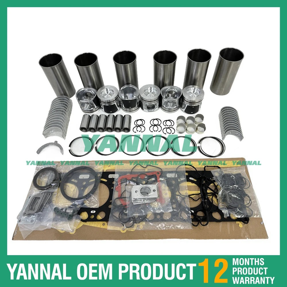 New Good Quality D6D D6E Engine Overhaul Rebuild Kit For Volvo EC210B Excavator Steer Loader