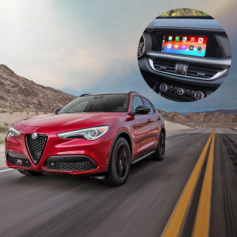 Wireless Carplay for Alfa Romeo Stelvio & Giulia 2017-2020 Models Android Auto Car Play Function Box