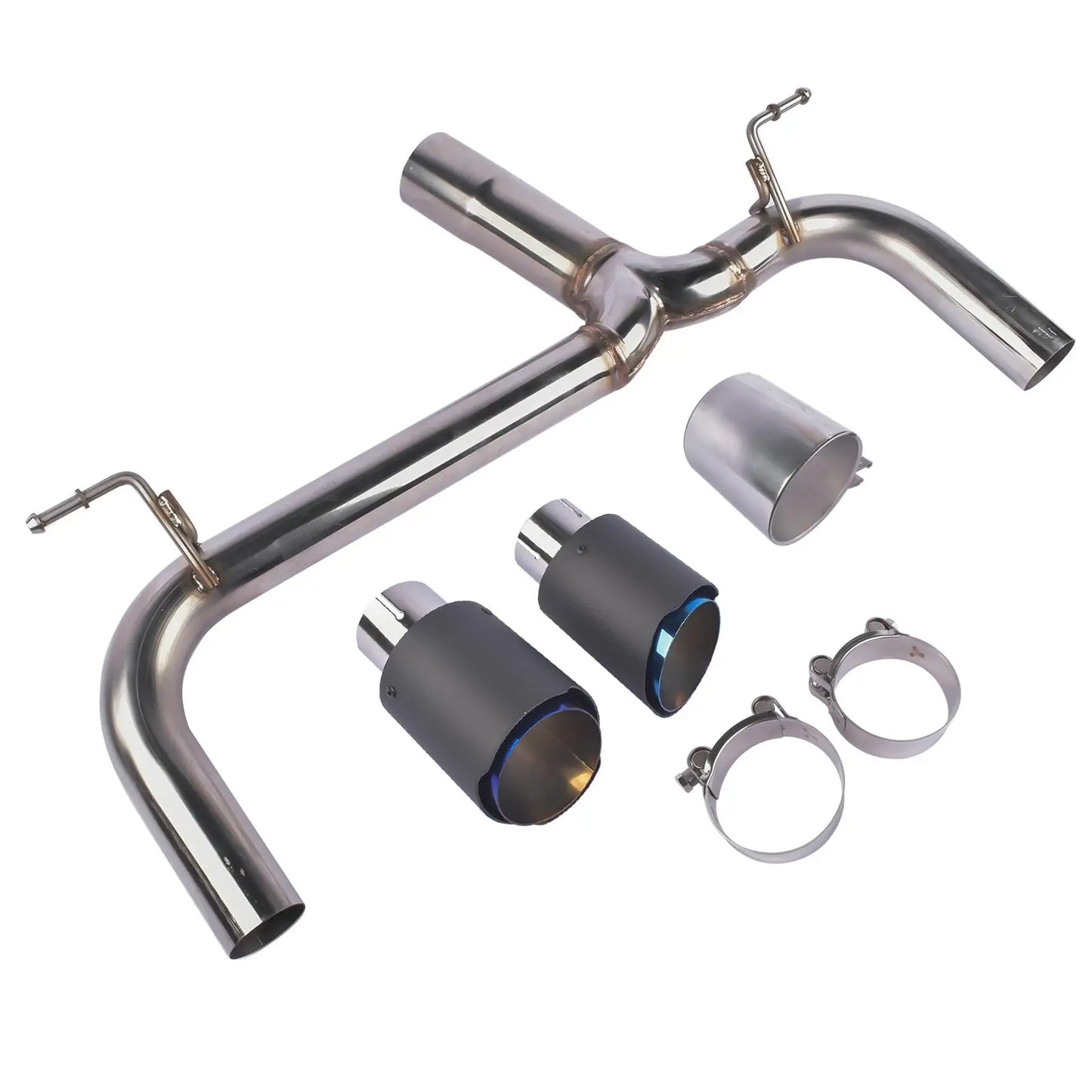 AP03 For BMW F30 F32 335i 435i 2012-2016 Carbon Fiber Axle Back Muffler Exhaust Kit