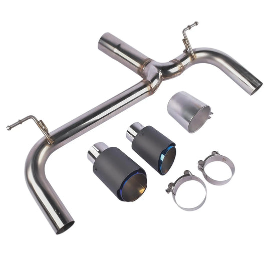 AP03 For BMW F30 F32 335i 435i 2012-2016 Carbon Fiber Axle Back Muffler Exhaust Kit