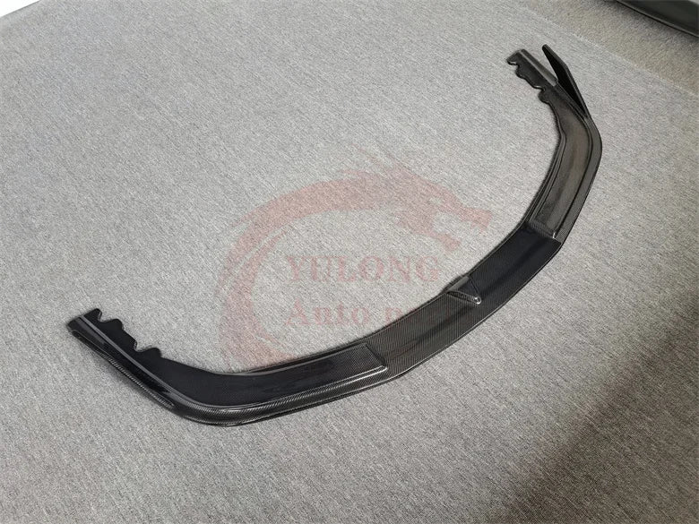 V Style Carbon Fiber Front Lip Front bumper spoiler for Ferrari 458 Italy spider Body Kit