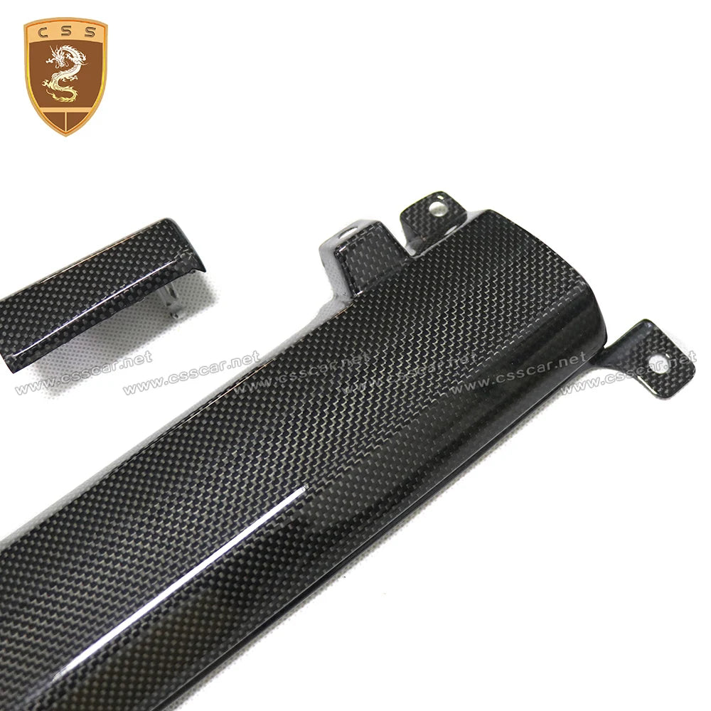 For Ferrari 458 OEM Replement Instrument Panel Air Conditioning Cover Trims Dry Carbon Fiber Interior Decoration Accessories
