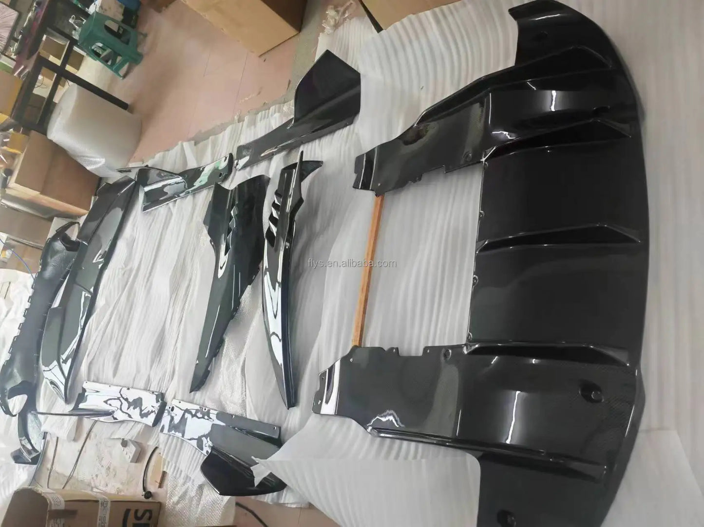 Dry Carbon Fiber Side Fenders for Mclaren 720s Coupe Not Convertble RYFT Design