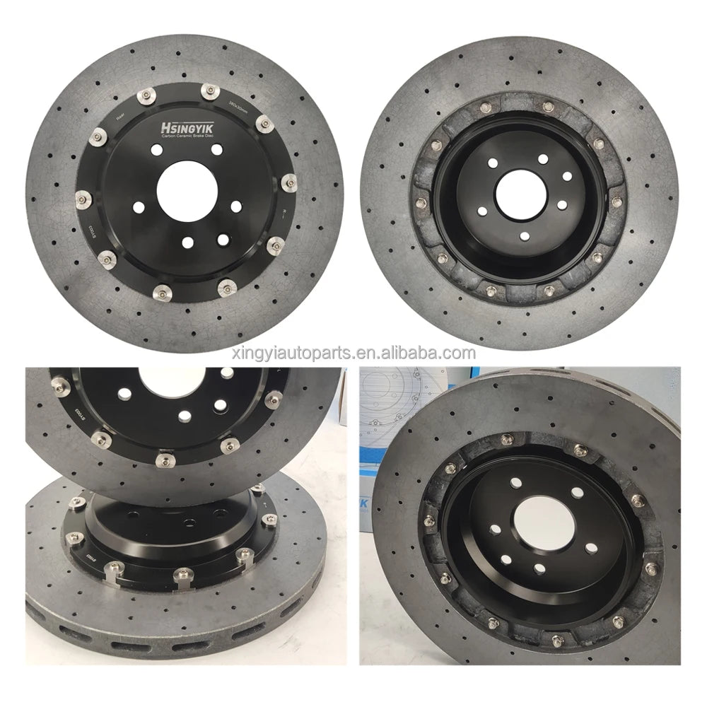 Upgraded versionNew Stock Arrival CCB Rotors Front and Rear Ceramic Brake Rotors for Mclaren GTR R35 Carbon Disk and Pads
