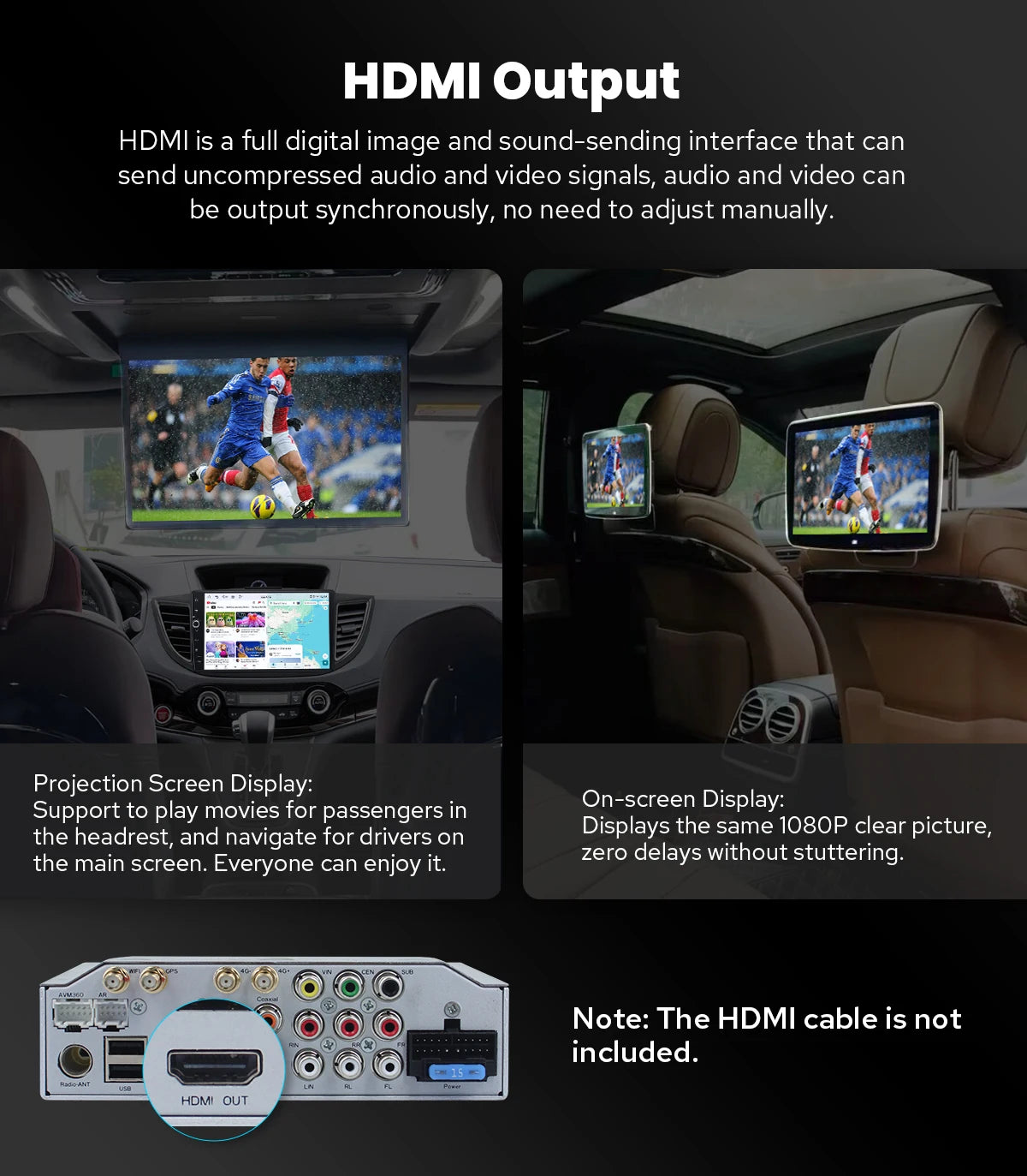 JOYING 10.1"Android 13.0 Car Stereo Radio Multimedia Playere Head Unit With Apple Carplay Android Auto For Honda CRV 2012-2016