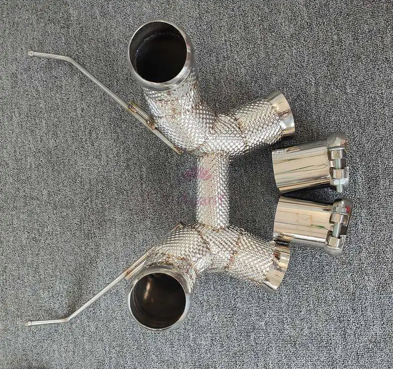 For McLaren 540C 570S Upgrade Body Kit Dry Carbon Fiber Engine Compartment Cover Rear Spoiler Exhaust Appearance-Exclusive 600LT