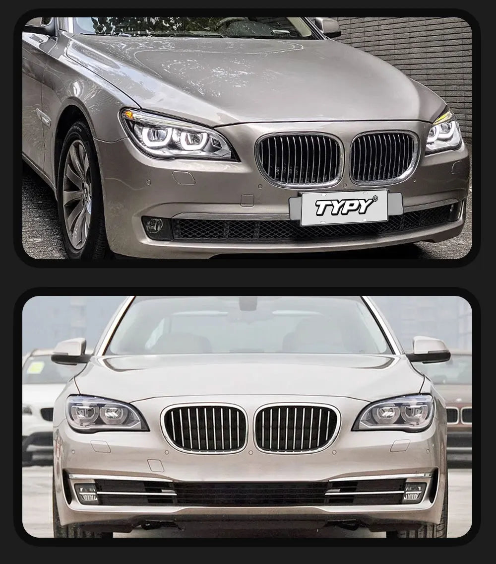 Car Headlights For BMW 7 Series F01 F02 2009-2014 LED Car Lamps Daytime Running Lights Dynamic Turn Signals Car Accessories