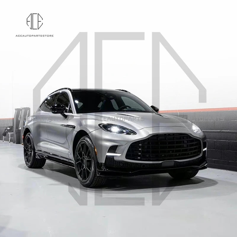 Dry Carbon Fiber Front and Rear Bumper Trunk Lip Side Skirts For Aston Martin DBX 707 Body kit