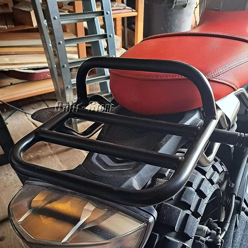 Motorcycle Rear Seat Luggage Rack With Handle Grip Support Shelf For BMW R9T RNINET Scrambler RnineT Pure R nineT Urban G/S