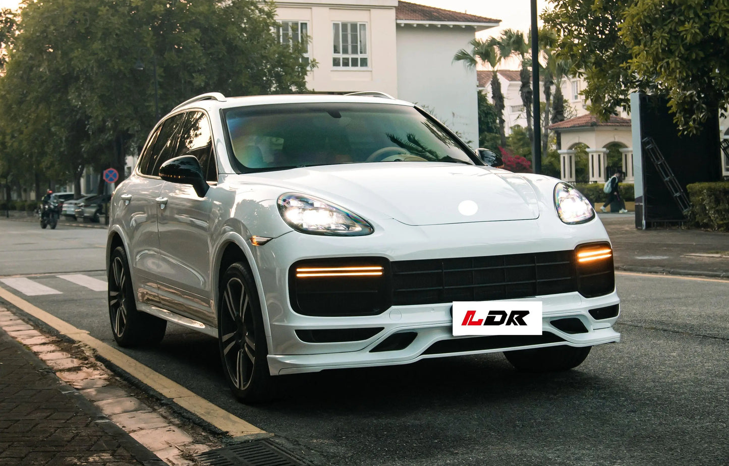 New Trend Classic Style Bodykit For 2011-2014 Porsche Cayenne 958.1 Facelift To 9Y0.1 Turbo+TKT Style Auto Accessories