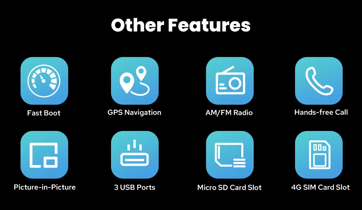 JOYING 9"Android 13 Car Radio Stereo Multimedia Player Carplay For Honda Civic 2016 -2021 Support Factory Cameras Plug and Play