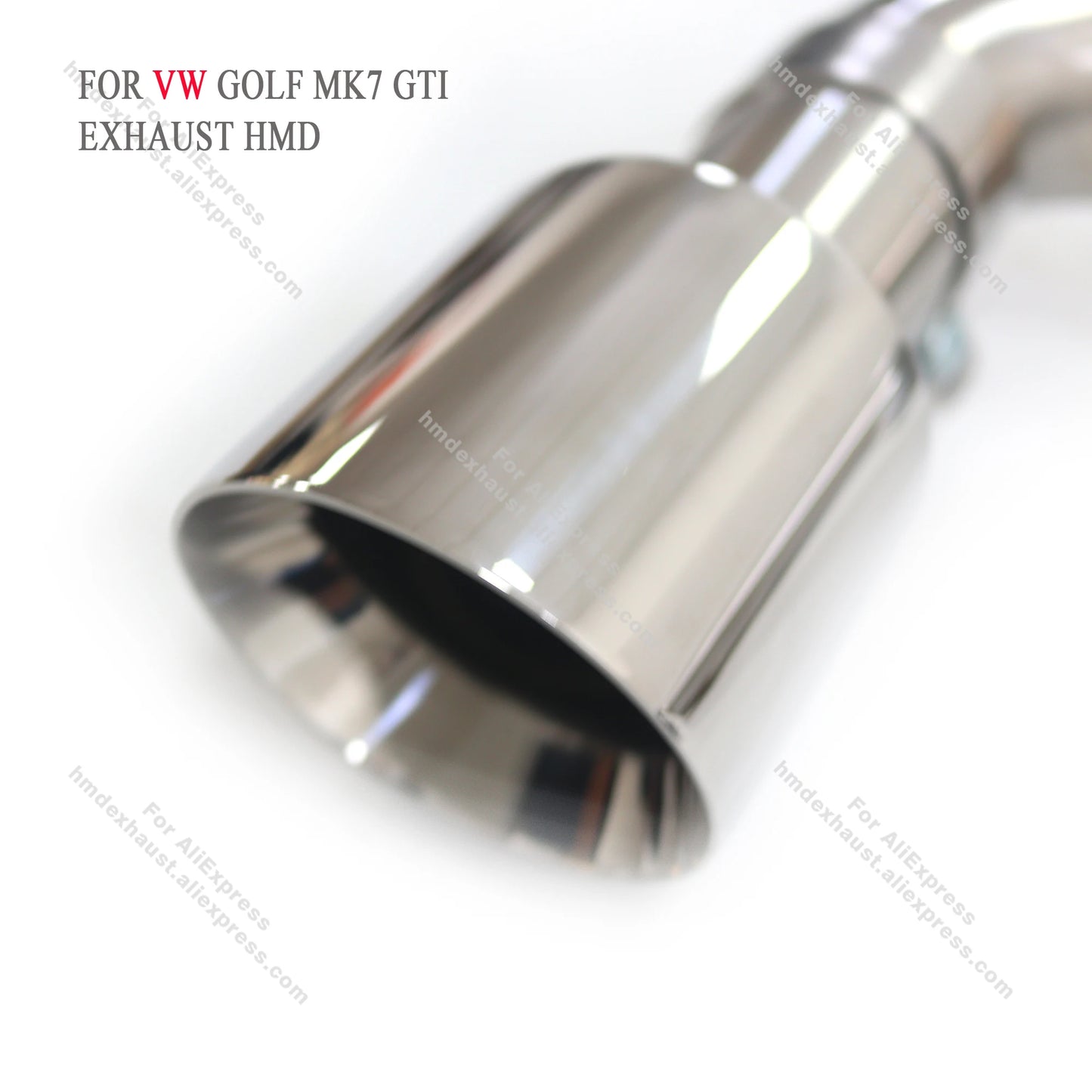 HMD Exhaust System Stainless Steel Performance Catback for Volkswagen Golf GTI MK7 2.0T Muffler With Single Valve