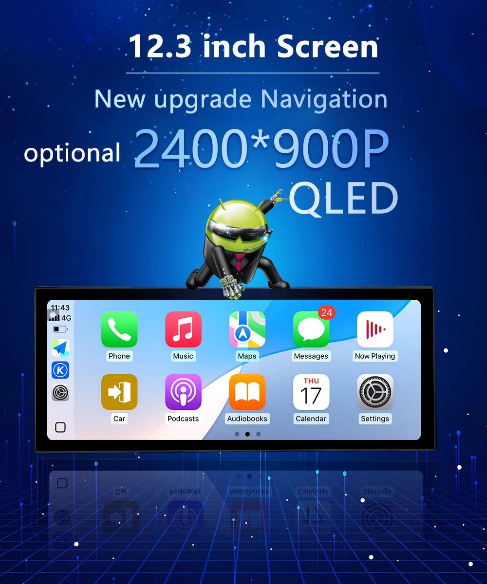 RHD For BMW 5 Series F10 F11 2011 - 2017 Android Wireless Carplay Radio Multimedia Player GPS WIFI DSP Stereo Screen Accessories