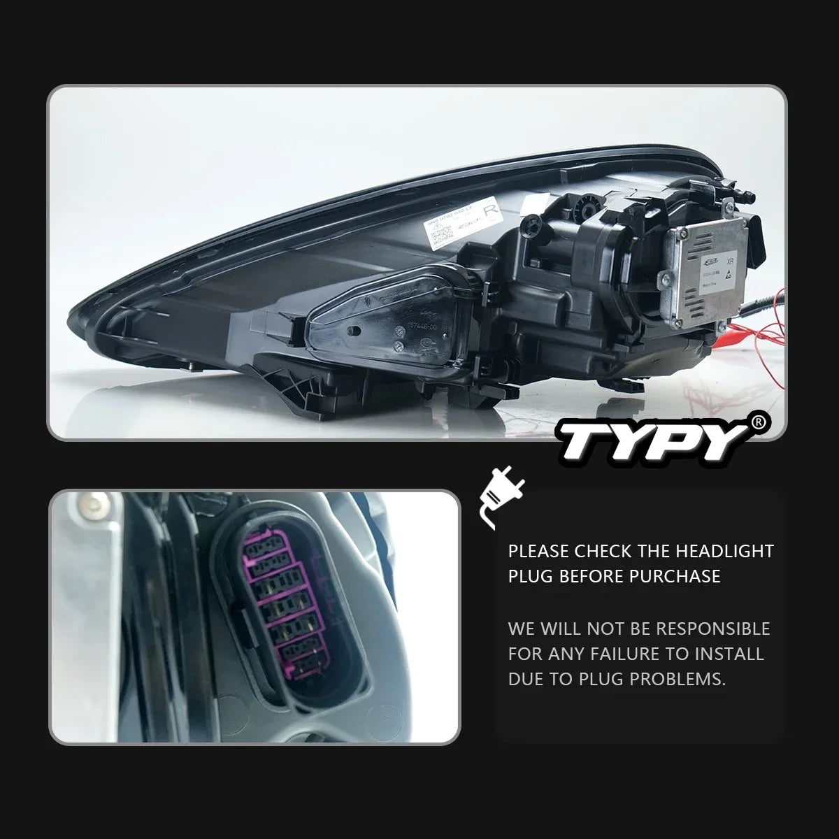 New LED Head Lamp Upgrade Modified For Porsche Panamera 970 Headlight 970.1 970.2 2010-2016 Dynamic Signal Auto Accessories