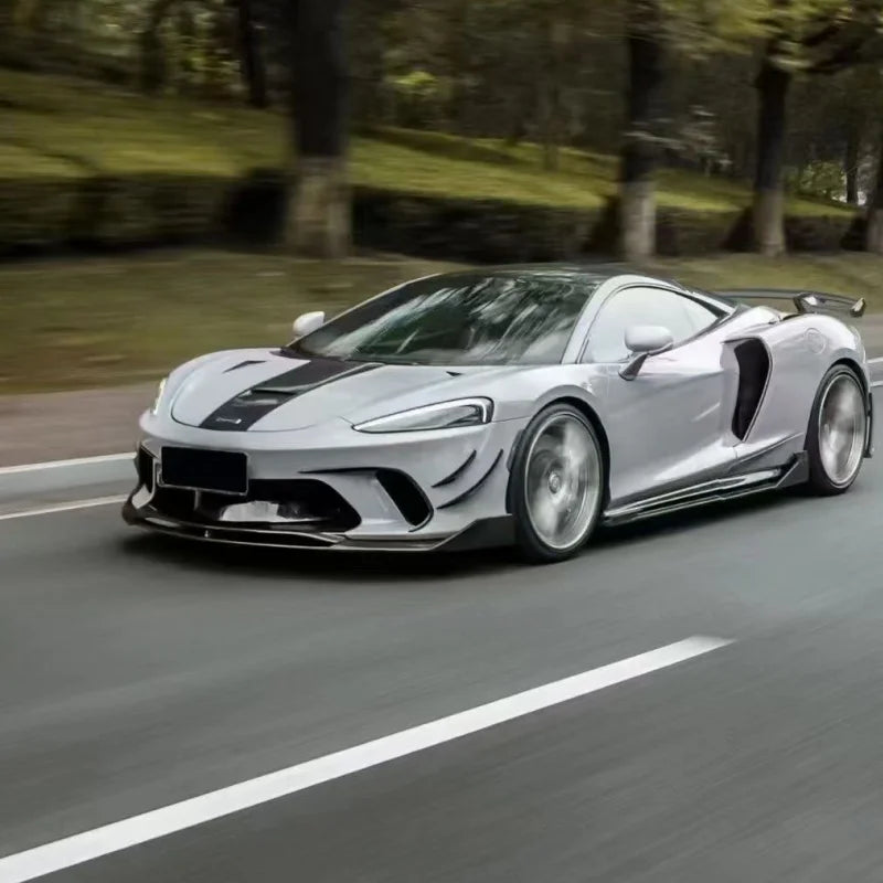 Used for McLaren GT Modification PRO Small Surround Carbon Fiber Body Kit Diffuser Side Skirts Rear Spoiler Hood