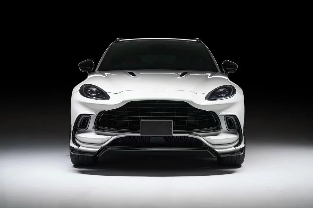 For Aston Martin DBX Carbon Fiber Body Kit DBX Upgraded Type WD Carbon Fiber Front Lip Diffuser Spoiler