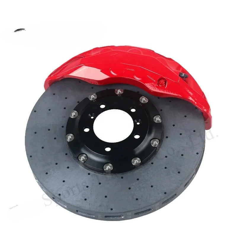 FULL SET 10n carbon ceramic brake disc with brake caliper kit for front 400/420mm Honda civic Porsche Macan Suzuki sx4 Mazda cx5