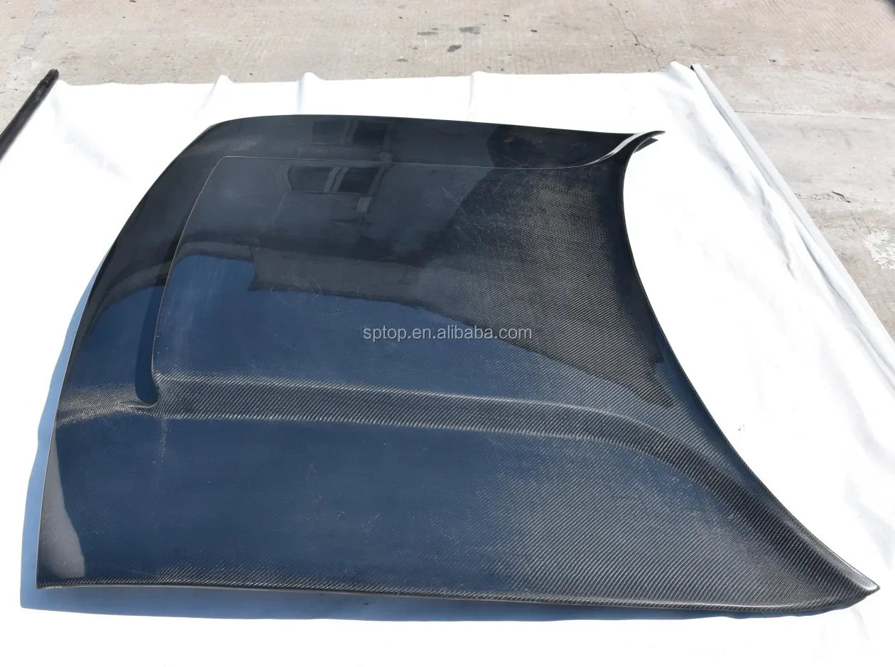 Vented Carbon Fiber Hood For Dodge Challenger
