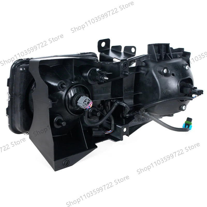 For Hummer H3 2006 2007 2008 2009 2010 Front Bumper Lights Day Running Lights Headlights Fog Lights Driving Light Assembly