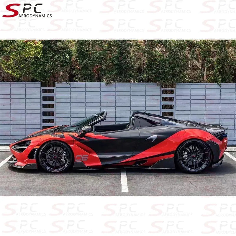 SPC 720S R Style Dry Carbon Fiber Body Kit for Mclaren 720S Dry Carbon Fiber Carbon Fiber Tuining Kit for Mclaren 720S