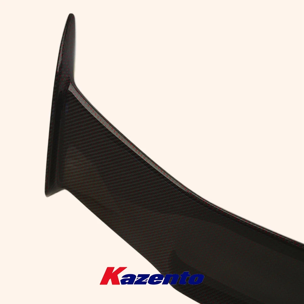 For Honda Type R FL5 2022+ MD Style Hon Red Carbon Fiber Rear Trunk Spoiler Wing