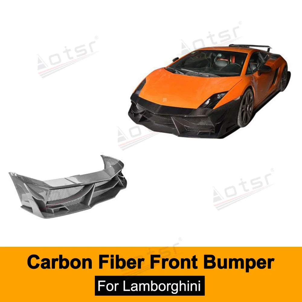 The Car Accessories Carbon fiber front bumper, car body kit modification parts For Lamborghini LP550/560/50 2008-2014