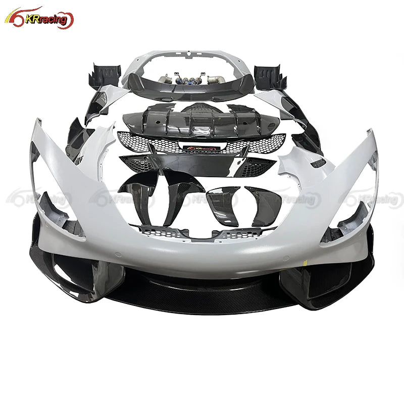 suitable for Upgrade 765LT Style Carbon Fiber Rear Diffuser Mclaren 720s Body Kit 2017-2019