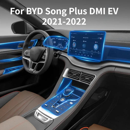 Color Name: Red - For BYD Song Plus DMI EV 2021-2022 Car Center - Premium Interior Accessories from NoEnName_Null - Just $35.09! Shop now at Rapidvehicles