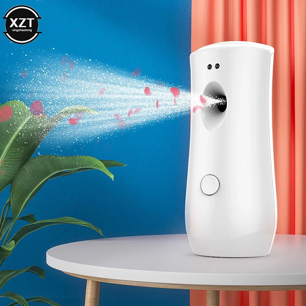 Color: WHITE - Automatic Air Freshener Dispenser Timed Spray - Premium Interior Accessories from NoEnName_Null - Just $23.99! Shop now at Rapidvehicles