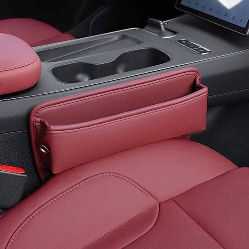 Color Name: Black - Car Front Seat Crevice Storage Box Pocket For - Premium Interior Accessories from zhengyuhan - Just $35.99! Shop now at Rapidvehicles