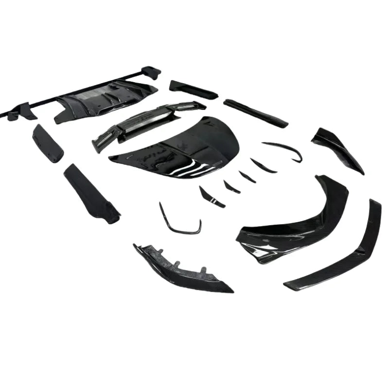 Used for McLaren GT Modification PRO Small Surround Carbon Fiber Body Kit Diffuser Side Skirts Rear Spoiler Hood