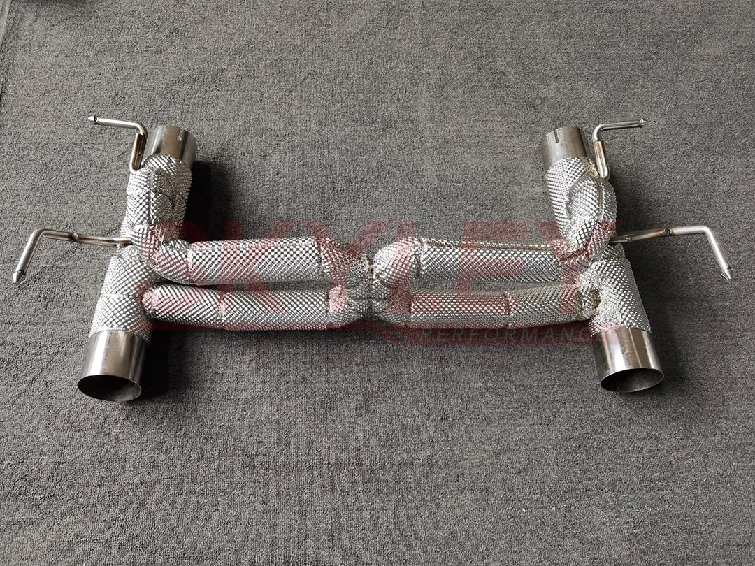 SL Valve Exhaust Catback For Ferrari 488 3.9 2015 Exhaust Valvetronic Catback System Auto Engine Systems