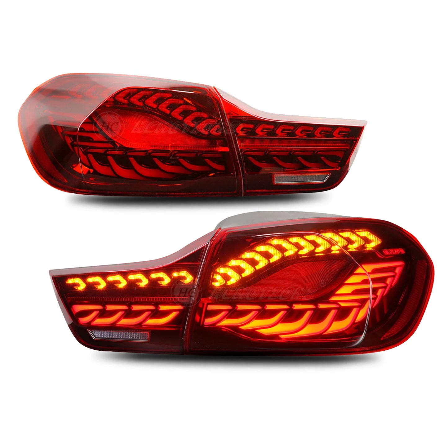 HCMOTIONZ LED Tail Lamp for BMW M4 2014-2020 Car Rear Back Light Assembly F32 F82 F83 F33 F36 420i Models 4 Series U.S. Shipment