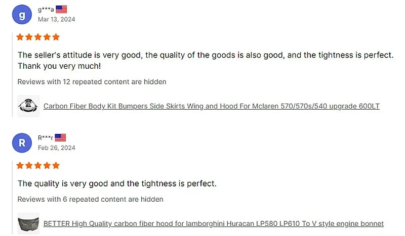 New McLaren 720S Bodykit Carbon Fiber 765LT Includes Front Bumper Side Skirt Rear Bumper Rear Wing Fender Exhaust All New