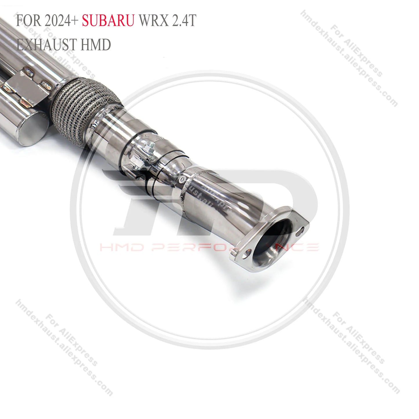 HMD Stainless Steel Exhaust System Performance Catback Is Suitable For 2024+ Subaru WRX 2.4T Car Muffler