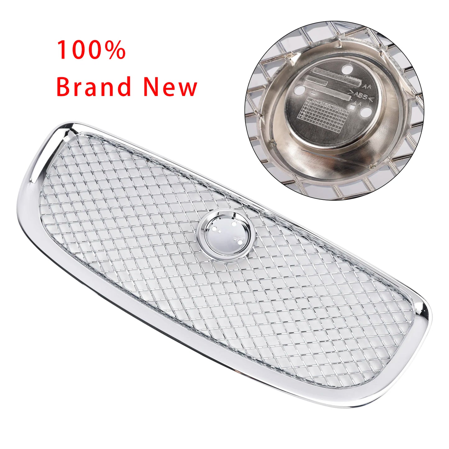 Chrome Front Bumper Grill Grille Fit for Jaguar XJ 2010 2011 2012 2013 2014 2015