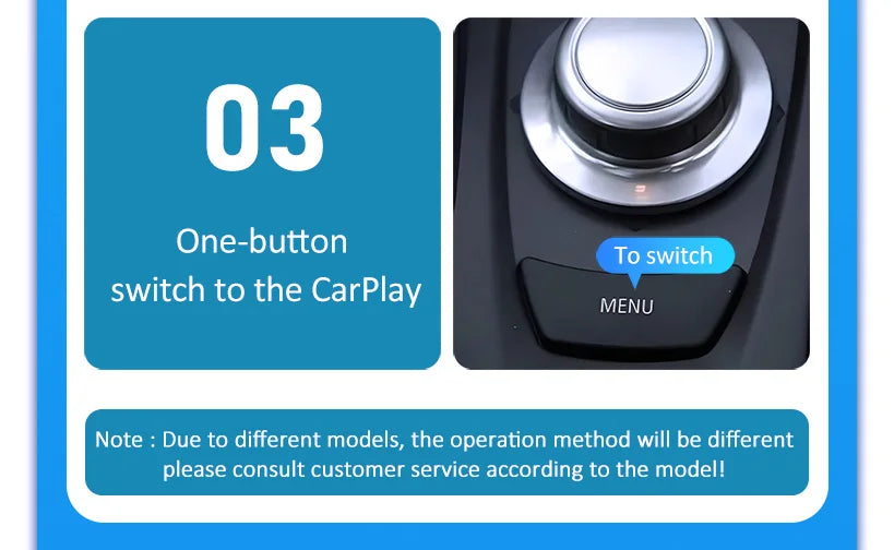 Wireless CarPlay 6.5" For Ferrari California T（15-18）Android mirror link AirPlay CarPlay function