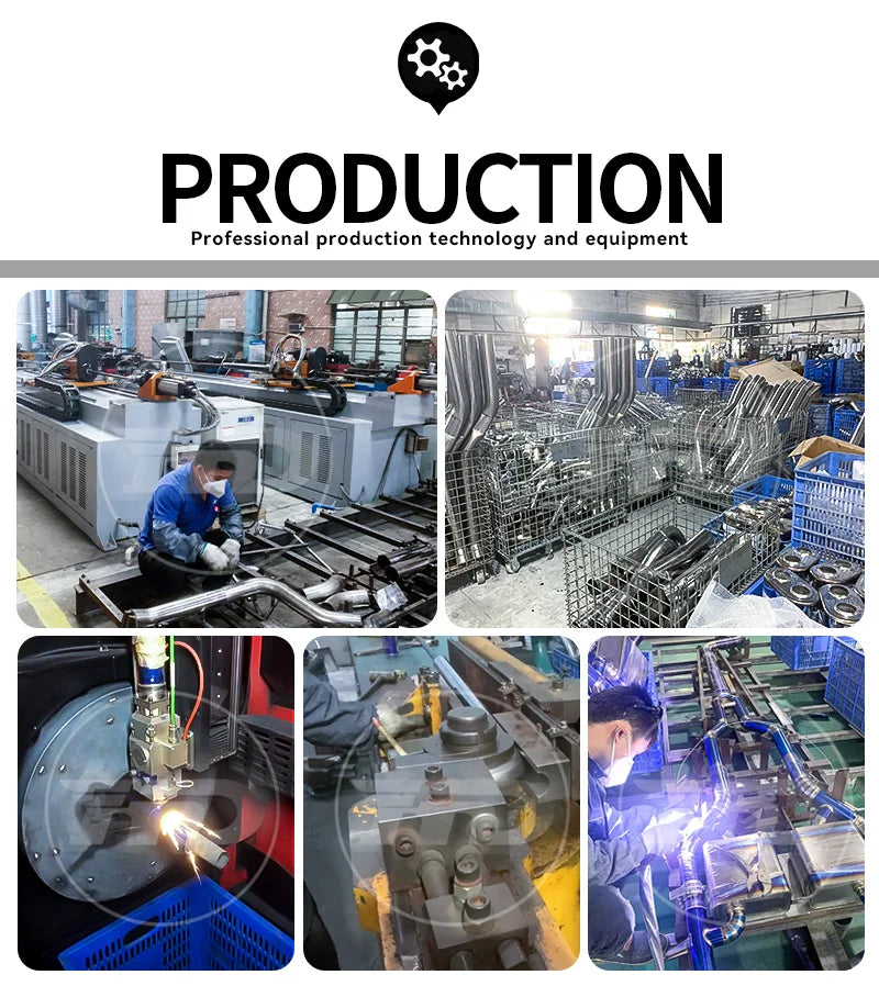 HMD Stainless Steel Exhaust System Performance Catback Is Suitable For 2024+ Subaru WRX 2.4T Car Muffler