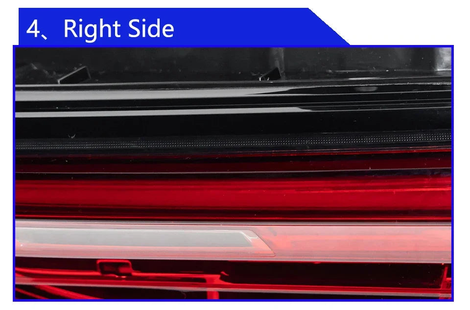 Upgraded Through Taillights Accessories for BMW 7 Series F01 F02 G11 G12 730Li 740Li 750Li 2008-2019 LED Car Taillights Assembly