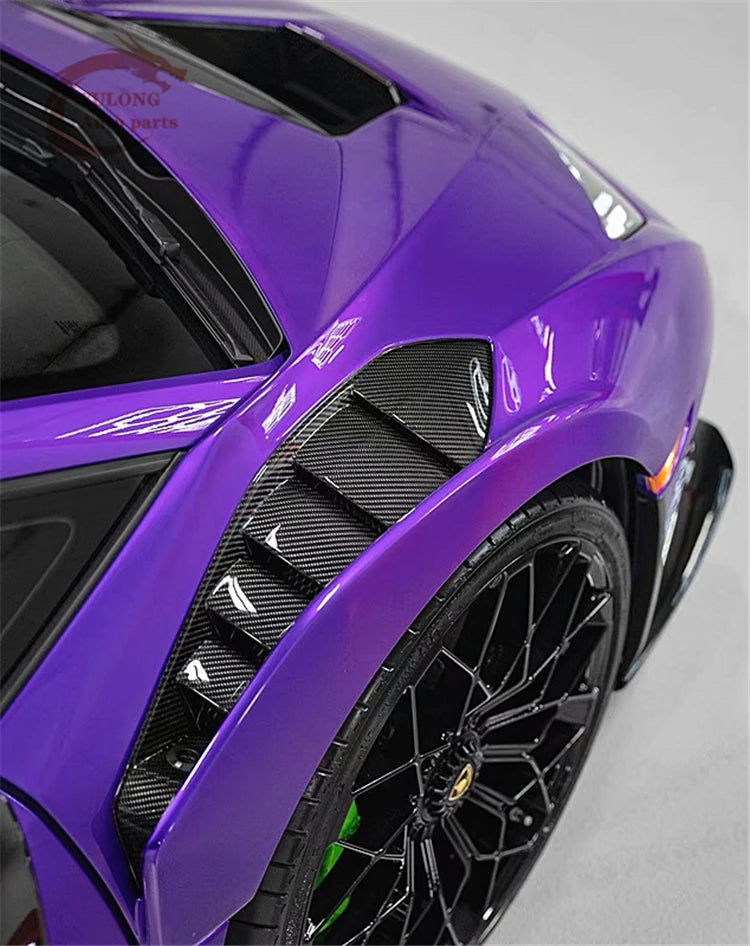 New product STO style hot pressed dry carbon fiber body kit front bumper rear bumper cover for Lamborghini Huracan LP580 LP610