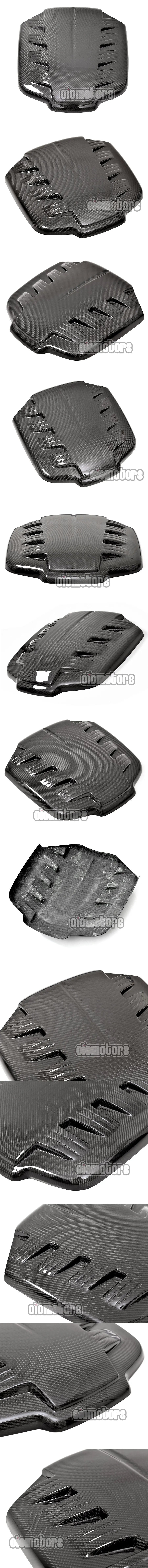 OiOMOTORS OEM Style Pre-preg Dry Carbon S65 Engine Cover for BMW E90 E92 E93 M3 E9x